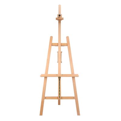 China Heavy Lift Adjustable Beech Tripod Easel for sale