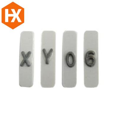 China Industrial NDT X-Ray Lead Letter For Large X-Ray Film for sale