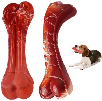 China Durable Real Bacon Wishbone Dog Chew Toy Viable For Aggressive Chewers Bone Dog Chew Toy for sale