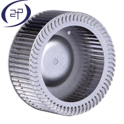 China Hotels Aluminum Galvanized Fan Wheel Impeller Blade Centrifugal Impeller For Ovens for sale