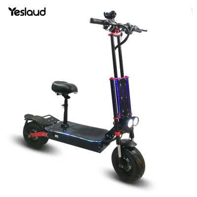 China Hotsale13 inch electric motorcycle Scooty 5600w electric scooter monopattino electric scooter unisex powerful elettrico double motor for sale