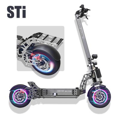 China Newest Korea Aluminum Alloy Design MX60 Electric Powerful Mobility Electric Scooter 2400W 60V 20Ah for sale