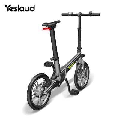 China Luxury Electric Bicycle Torque Sensor Magnesium Alloy Magnesium Yeslaud Ebike Electric Bike with Suspension and LG/samsung Long Range Battery for sale