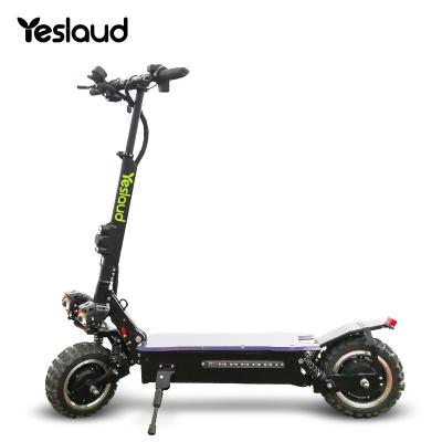 China Yeslaud 60v 3200w unisex electric scooter off road electric scooter folding escooter with alarm for sale