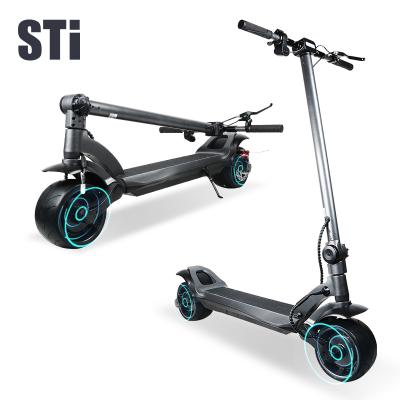 China Aluminum alloy 8 inch wheel electric scooter brand e scooter wide kick foldable electro scooter made in china for adult for sale