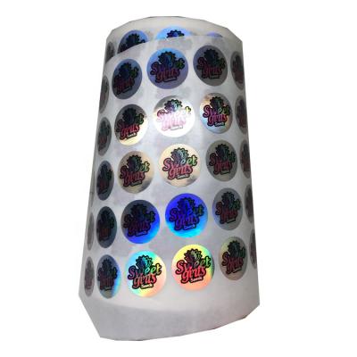 China High Quality Custom Removable Barcode Paper Adhesive Colorful Dot Sticker Printing Small Round Sticker Roll for sale