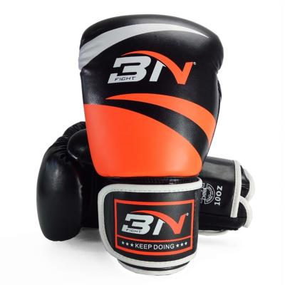 China BILLION Universal Boxing Gloves PU Leather Thai Muay Training Gloves for sale