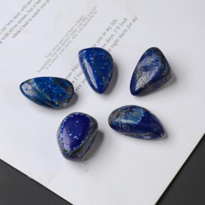 China China bulk wholesale tumbled stone natural crystal lapis lazuli crystal tumbled stones chips for sale