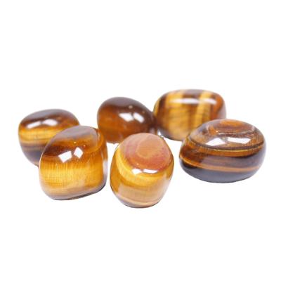 China China Various High Quality Polished Yellow Tiger Eye Crystal Gravel Tumbled Healing Stones For Sale for sale