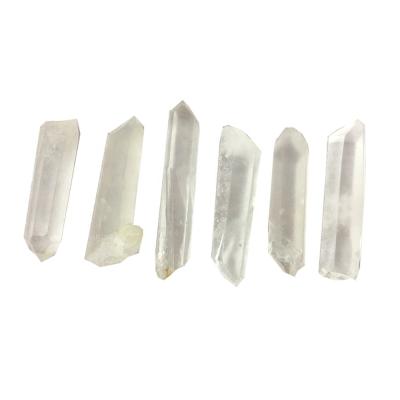 China China Point Natural White Clear Crystal Rough Wand Crystal Points Healing for sale