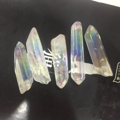 China China Polished Aura Clear Quartz Angel Quartz Single Crystals For Sale for sale