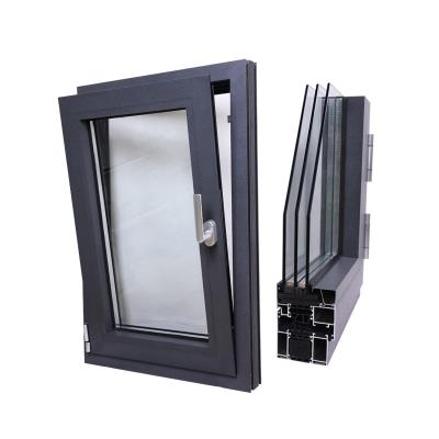 China Magnetic Screen High Quality Broken Bridge Aluminum Soundproof Window for sale