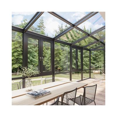 China Folding Screen Bridge Aluminum Window Welded Hot Sale Welded Broken Seamless Window for sale