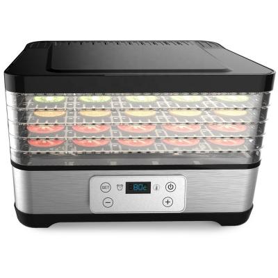 China Cooking Function 5 Layers Hot Air Mini Electric Digital Food Dehydrator, Mini Fruit Drier Machine for sale