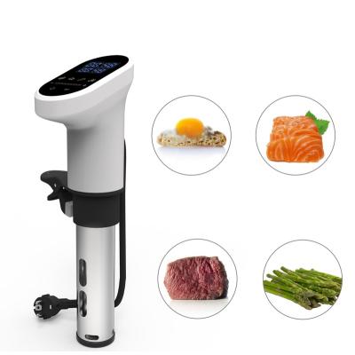 China Proof Small Sous Vide Cooking , 1200W Kitchen Appliances Sous Vide Immersion Water Boiling Water Circulator IPX7 Machine for sale