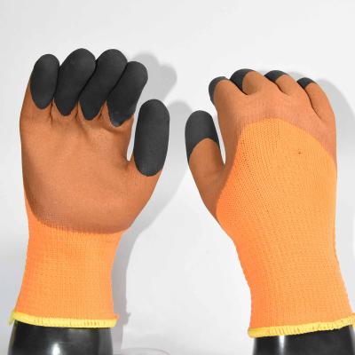 China General Purpose Working Gloves Safety Winter Work Gloves Latex Foam Coated Gloves for sale