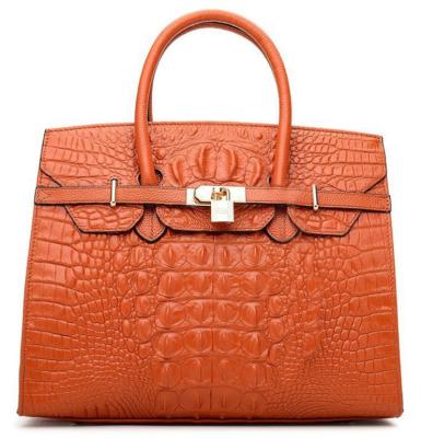 China Alligator Luxury Famous Pattern Fashion Women's Handbags Brands Leather Handbag For Woman for sale