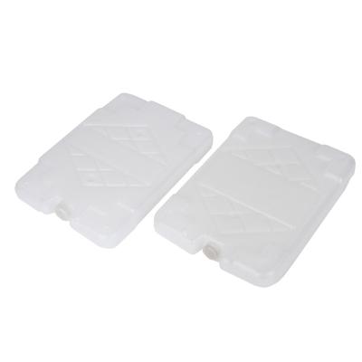 China 500ml Reusable Hard Plastic Ice Keeper PE Portable Ice Gel Brick Manufacturer Wholesale Mini Ice Brick Packs for sale