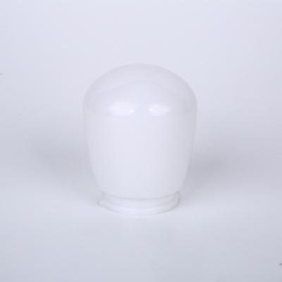 China 32mm Wide Mouth Custom Plastic Injection Lamp Shade Cover White Light Cover Manufacturer for sale