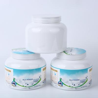 China 1L 1000ml 2 Liter Plastic Protein Powder Jars Milk Powder Plastic Jars PET bottle supplier for sale