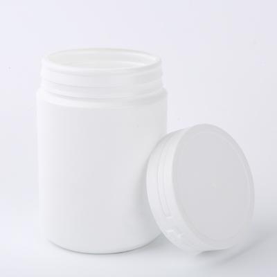 China 800ml HDPE Plastic Medicine Pill Capsule Bottle for Vitamin Capsule Milk Powder Storage Bottle with Child Proof Lids for sale