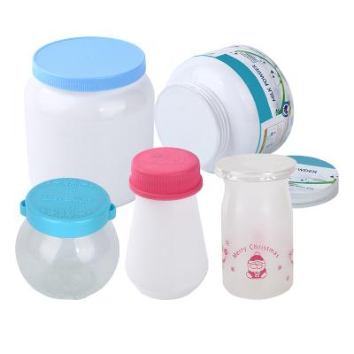 China OEM Plastic Supplement Storage Jar Plastic Bottle Manufacturing Customized Milk Protein Powder Storage Containers for sale