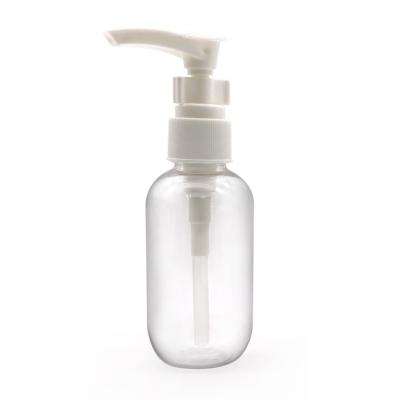 China Wholesale 60ml plastic bottle, hand sanitizer cosmetic plastic bottle with pump cap Te koop