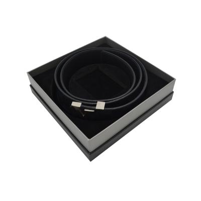 China Recyclable Luxury Handmade Rigid Cardboard Gift Box For Watch Belt Custom Logo Packing Box for sale