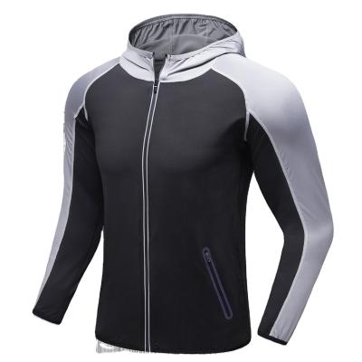 China Long Sleeve Crop Training Men'S Breathable Gym Training Top Tight Sports for sale