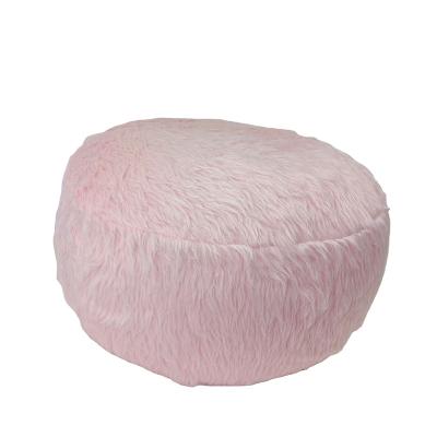 China Convertible Soft Stool Ottoman Protector Plush Ottoman Cover for sale