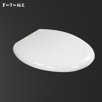 China Electronic Bidets European Size Quick Release Soft Toilet Seat With Two Button for sale