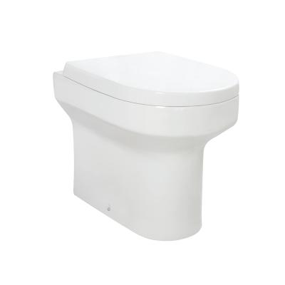 China Hidden Cistern Style Ceramic Bathroom Sanitary Ware Back To The Wall Toilet for sale