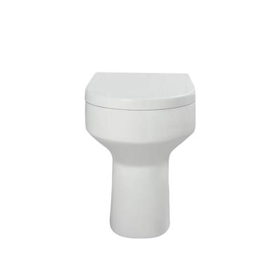 China Concealed Cistern White Ceramic Back To Wall Toilet For European Market for sale