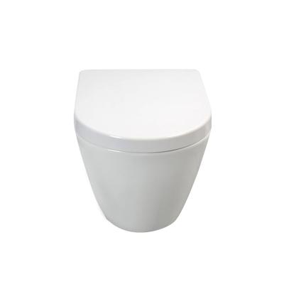 China Cistern Bathroom Cistern Concealed Sanitary Ware Rimless Wall Hung WC Toilet for sale