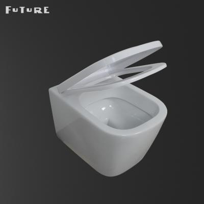 China Double-Flow New Cost Dresser D Decorating Bathroom Design A Wall Hung Toilet Price for sale