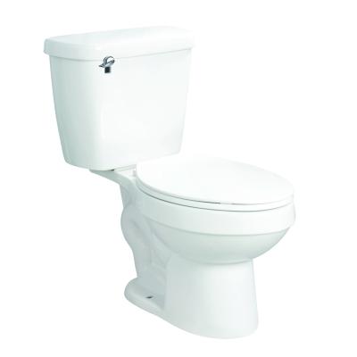 China Modern Ceramic Toilet Siphon China Bathroom Sanitary Amenities Two Piece American Standard Single Side Flush Floor WC for sale