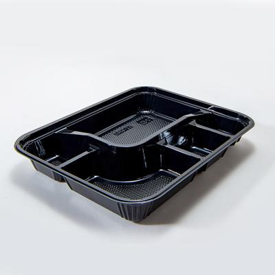 China Biodegradable Plastic Disposable Fast Food Packaging Box Discount Food Packaging Clear Plastic Box for sale