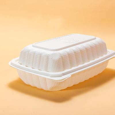 China Wholesale Disposable Stackable Biodegradable Bento Lunch Box for sale