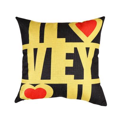 China PORTABLE Home Decor Cushion Cover Love Geometry Throw Pillow Case Pillow Covers NEW for sale