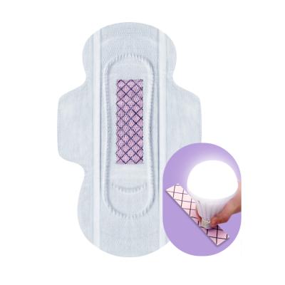 China Graphene Chip Negative Ion Sanitary Pads Female Eco-Friendly Sanitary Napkin Cotton Cat Care Private Label Breathable for sale