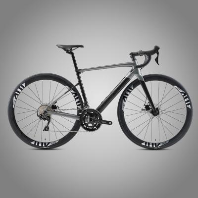 China Carbon Fiber Bicycle Factories R7020 22spd 700C Hybrid Road Bike With Hydraulic Disc Brake for sale