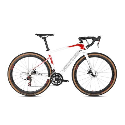 China Lightweight carbon fiber 700C*40 hybird bike bicycle 8.5kg bicicleta gravel for sale