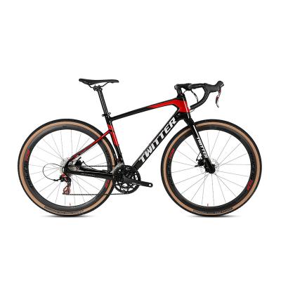 China Carbon fiber IN STOCK 700C 40mm gravel tires cyclocross gravel bicicleta urban bike with XS,S,M,L SIZE for sale