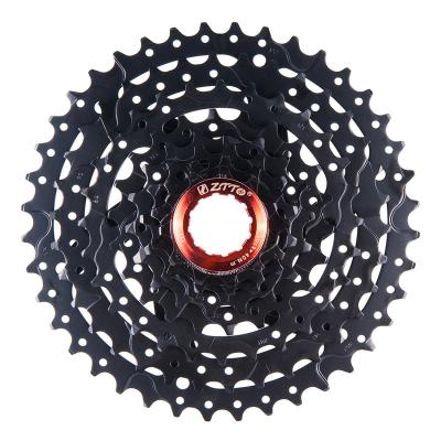 China Bicycle Sprockets 8 Speeds Sprocket Cassettes Freewheels Black 11 Speed ​​11-40 Speed ​​Cassette for sale