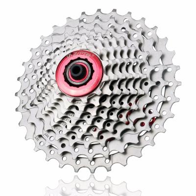 China Cheap MTB Bike Sprockets 9SPEED 11-32T CASSETTE Rear Wheel CASSETTE Bicycle Sprockets 9 Speeds Freewheel for sale