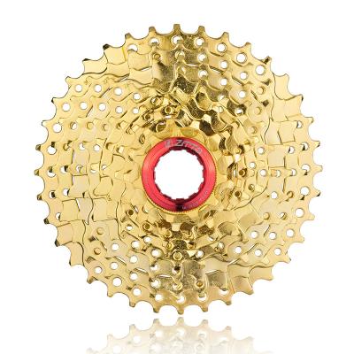 China Gold MTB bike sprockets 9 speeds factory price mtb bike 9S 11-36T cassette for sale for sale