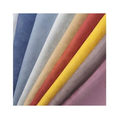 China cMicro Tear-Resistant Shoe Making Materials Microfiber Suede Fabric For Sofa for sale