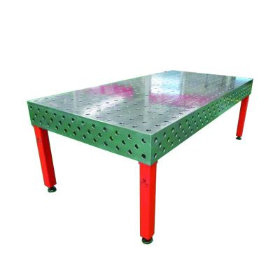 China Long Life Heavy Duty China Cast Iron 3d Welding Table With Welding Jigs Fixture for sale