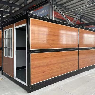 China Anti Rust Fireproof Prefab Folding Container House Easy To Install for sale