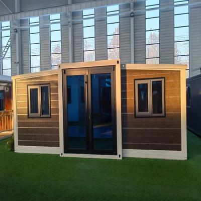 China 2 Bedroom 20ft Expandable Container House with Cost Effective Convenience for sale